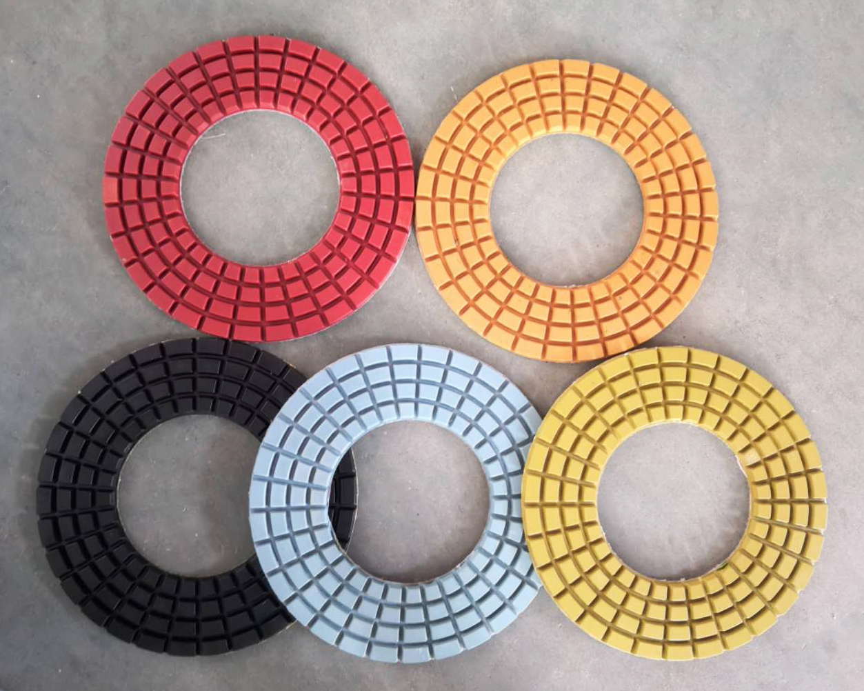 مورچه کوچک 230mm 9inch رزین کفپوش جشنواری سوراخ بزرگ برای گرانیت بتونی سنگ مرمر Terrazzo کوارتز