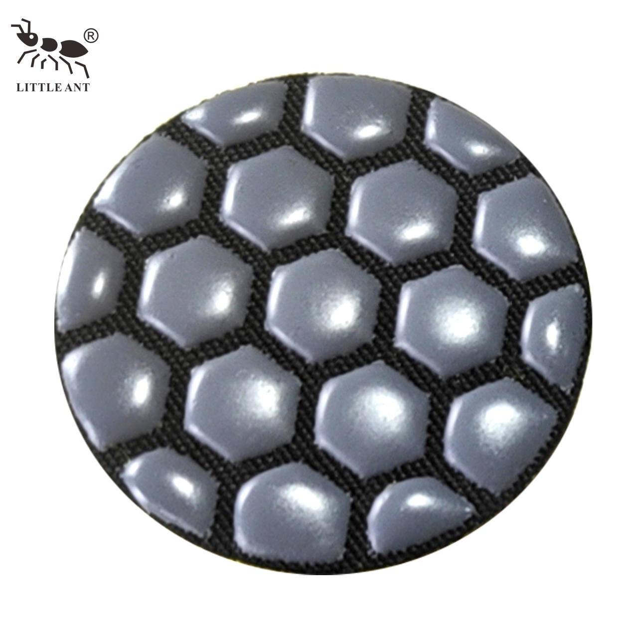 LITTLE ANT 2 inch 50mm Mini Diamond Dry Polishing Pad Hexagon for Granite Marble Terrazzo Quartz Concrete Stone