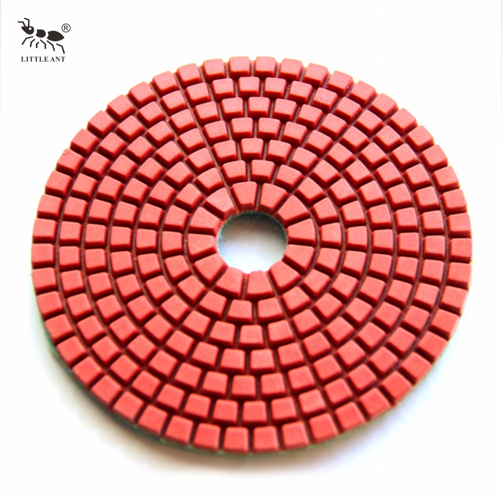 مورچه های کوچک 4 اینچی و 5 اینچی و 6 اینچی و 6 اینچی و 6 اینچی Polishing Polishing Palish Palish True 7 قدم برای سنگ مهندسی شده سنگ الماس فشرده شده