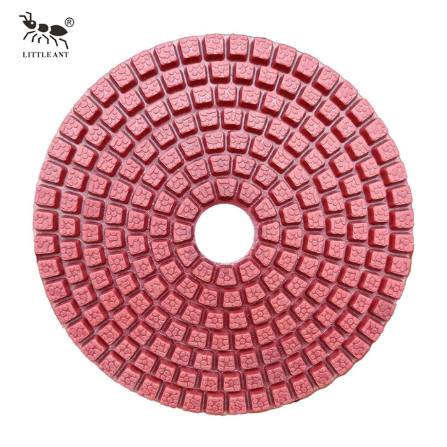 قالب مورچه کوچک قالب 4 اینچ لنت های صیقلی مرطوب برای سنگ مرمر Terrazzo سنگ گرانیت کمتر گرد و غبار وضوح بالا
