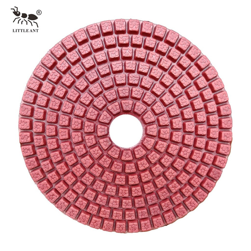 قالب مورچه کوچک قالب 4 اینچ لنت های صیقلی مرطوب برای سنگ مرمر Terrazzo سنگ گرانیت کمتر گرد و غبار وضوح بالا