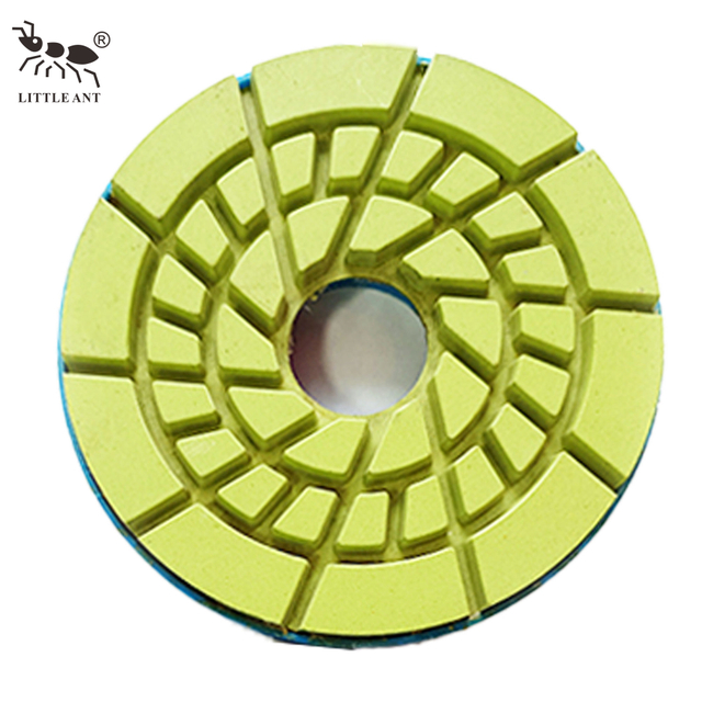 ANT LITTLE 5 '125 میلی متر قفل حلزون قفل رزین با استفاده از PVC پشت مرطوب استفاده از 5 اینچ گرانیت سنگ مرمر Terrazzo کوارتز