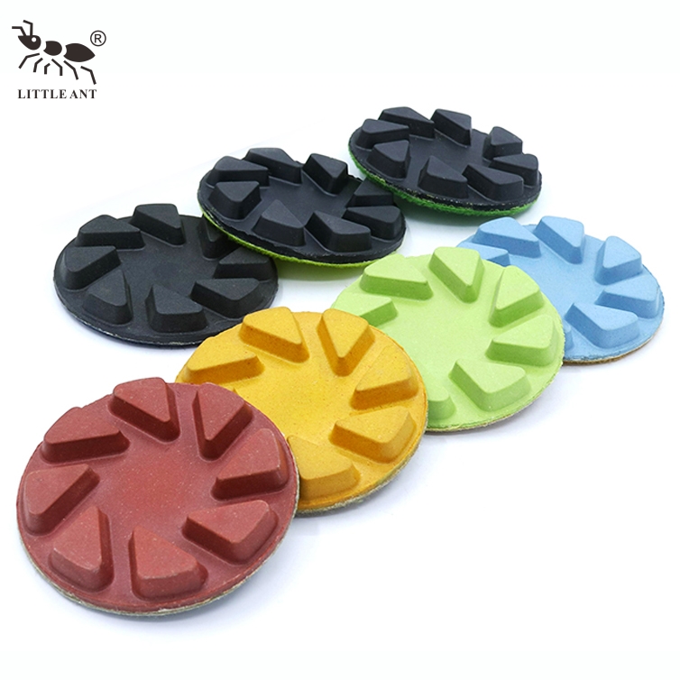 پد صیقلی کف رزین با دستگاه صیقل سنگین 3 اینچ سنگ مرمر Terrazzo کوارتز