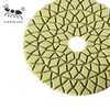 LITTLE ANT Diamond Hybrid Polishing Pad Dry and Wet Flexible Diamond برای سنگ مرمر گرانیت بتن زرد