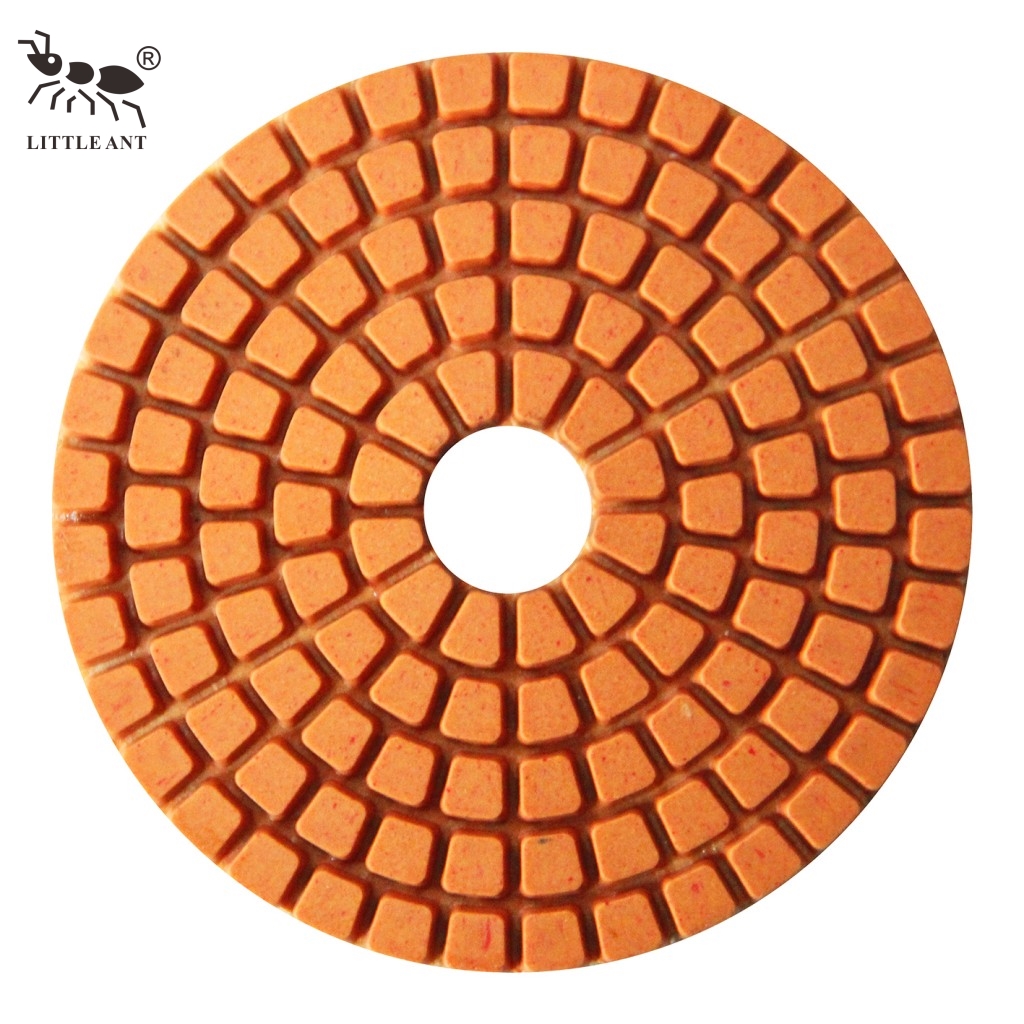 مورچه های کوچک 4 اینچی و 5 اینچی و 6 اینچی و 6 اینچی و 6 اینچی Polishing Polishing Palish Palish True 7 قدم برای سنگ مهندسی شده سنگ الماس فشرده شده