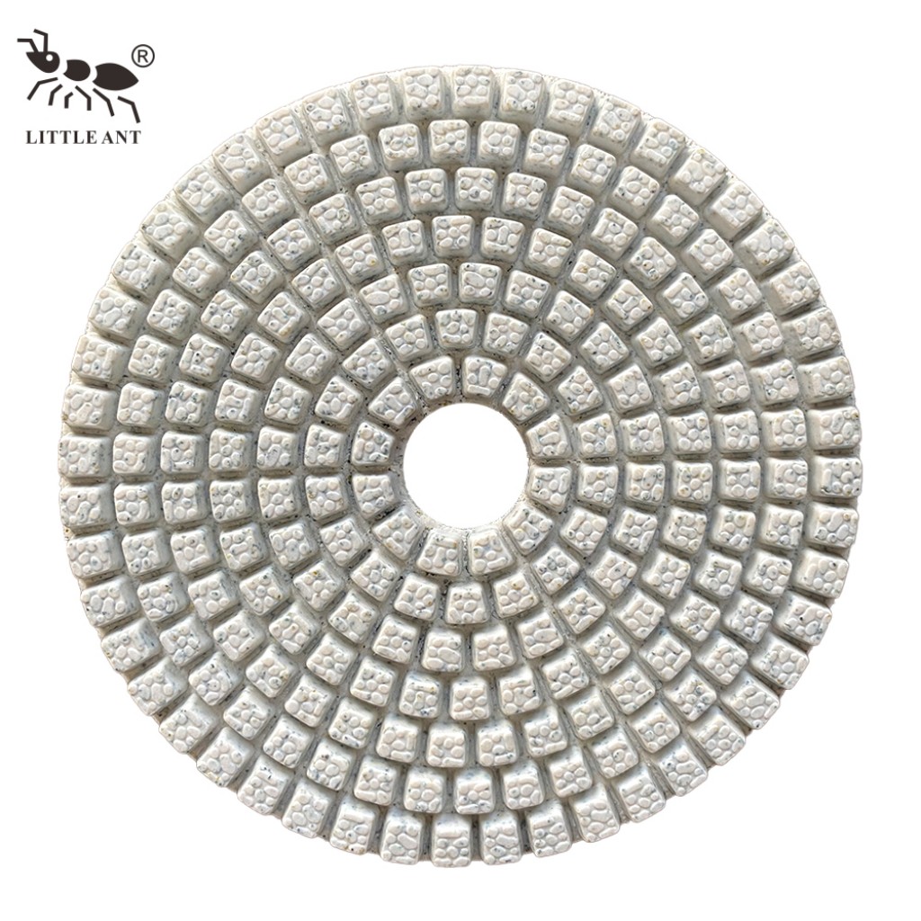 قالب مورچه کوچک قالب 4 اینچ لنت های صیقلی مرطوب برای سنگ مرمر Terrazzo سنگ گرانیت کمتر گرد و غبار وضوح بالا