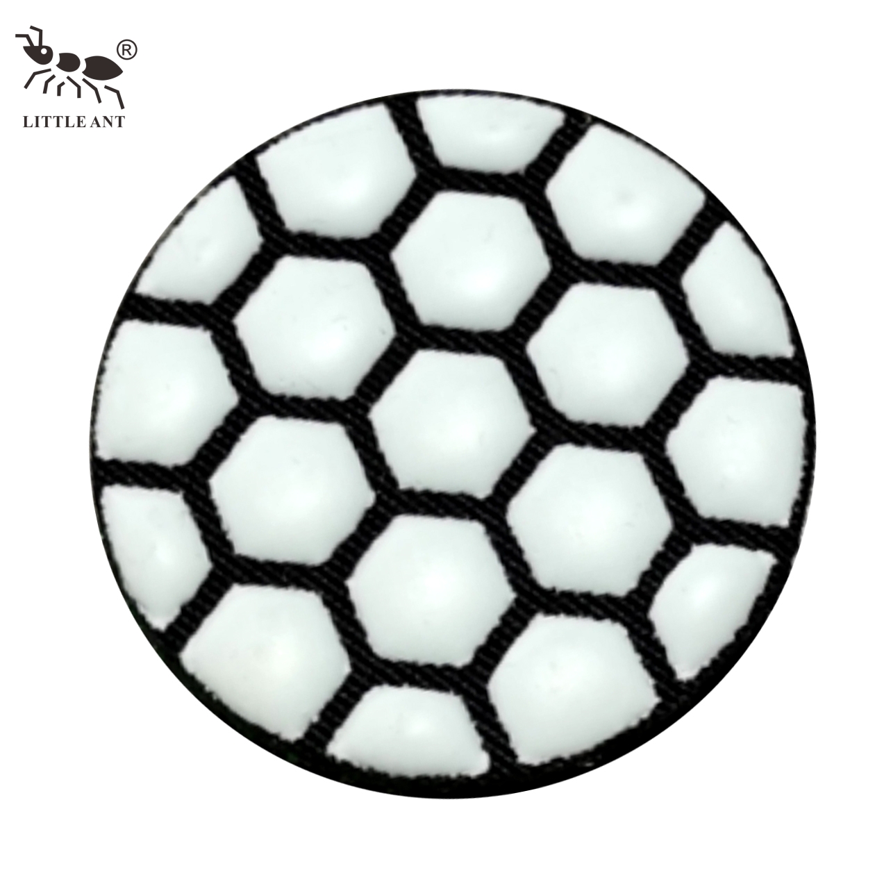 LITTLE ANT 2 inch 50mm Mini Diamond Dry Polishing Pad Hexagon for Granite Marble Terrazzo Quartz Concrete Stone