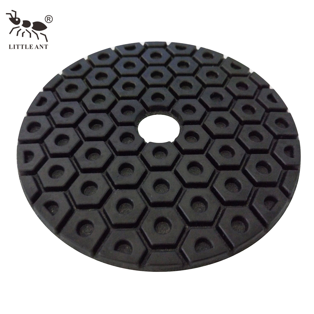 Little Ant True Color 4inch Loneycomb Polishing Polishing برای سنگ مرمر گرانیتی سنگی مهندسی شده