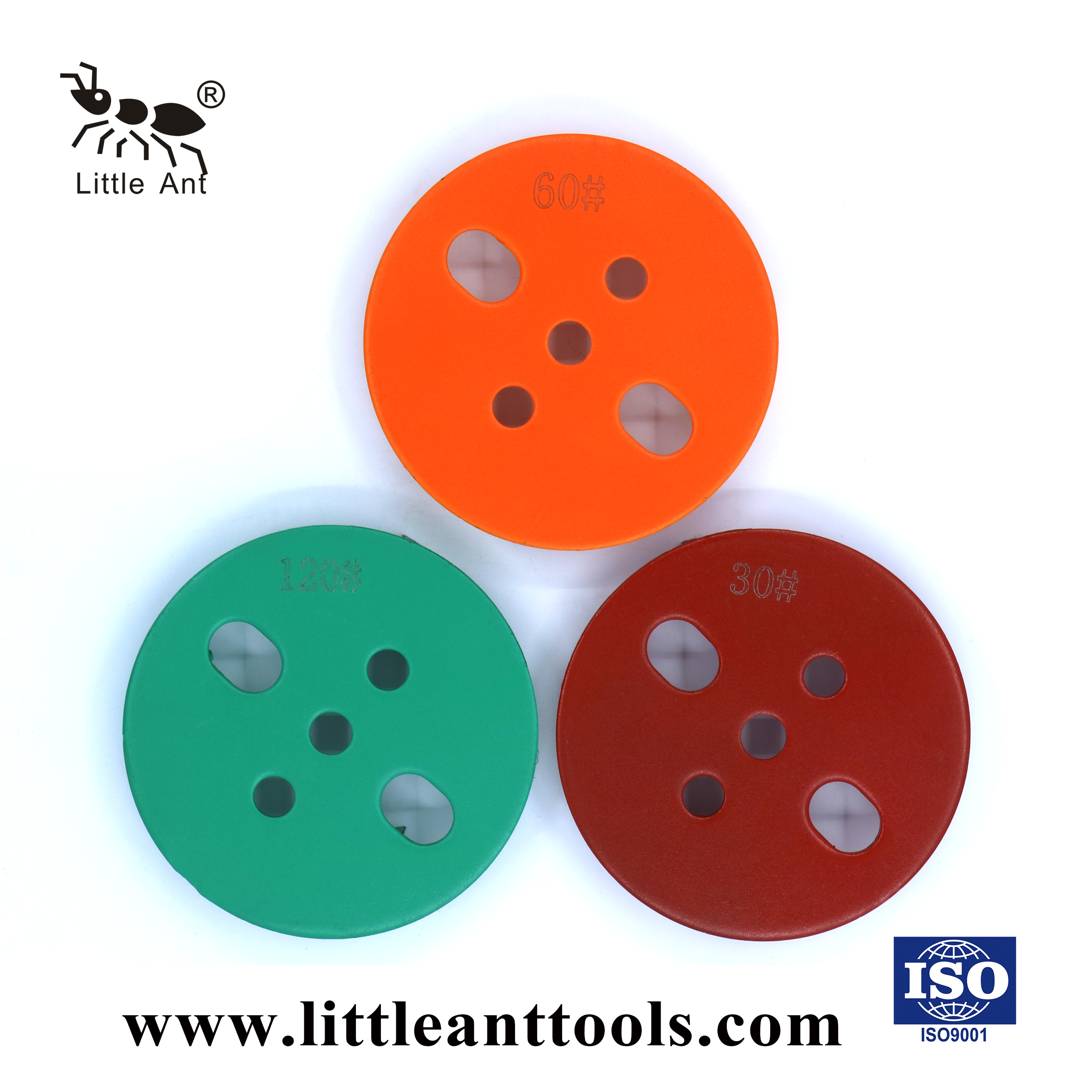 LITTLE ANT 4 اینچی صفحه سنگ زنی دایره ای ابزار دیسک فلزی برای بتن خشک و مرطوب استفاده از 3 قطعه فلش نوع 100 میلی متر