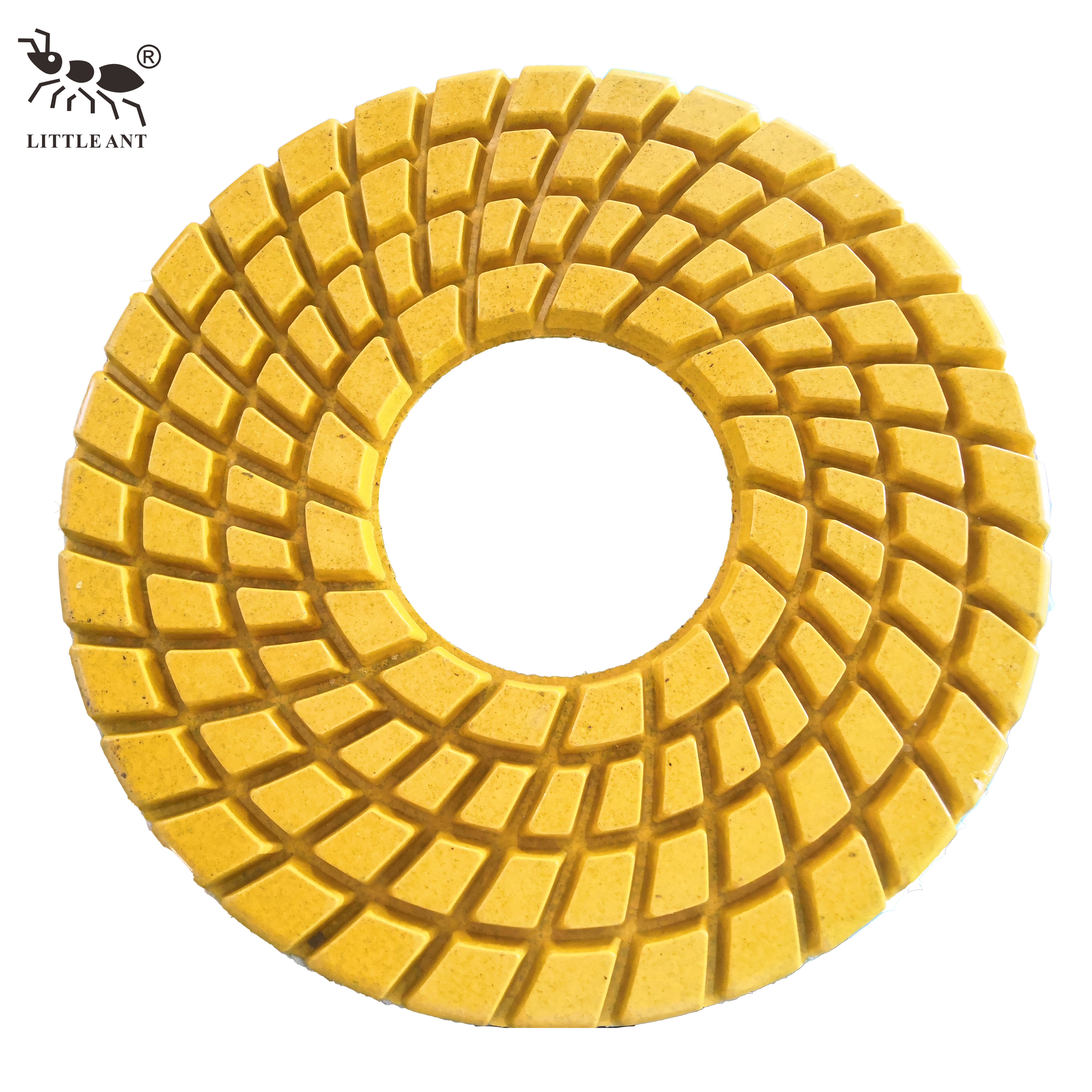 مورچه کوچک 250mm 10inch رزین کفپوش فلزی مارپیچ برای ابزار قدرت گرانیت سنگ مرمر Terrazzo کوارتز