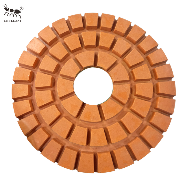 مورچه کوچک 230mm 9 اینچ رزین کفپوش جلا دادن به دستگاه پولیش سنگین سنگین گرانیت سنگ مرمر Terrazzo کوارتز