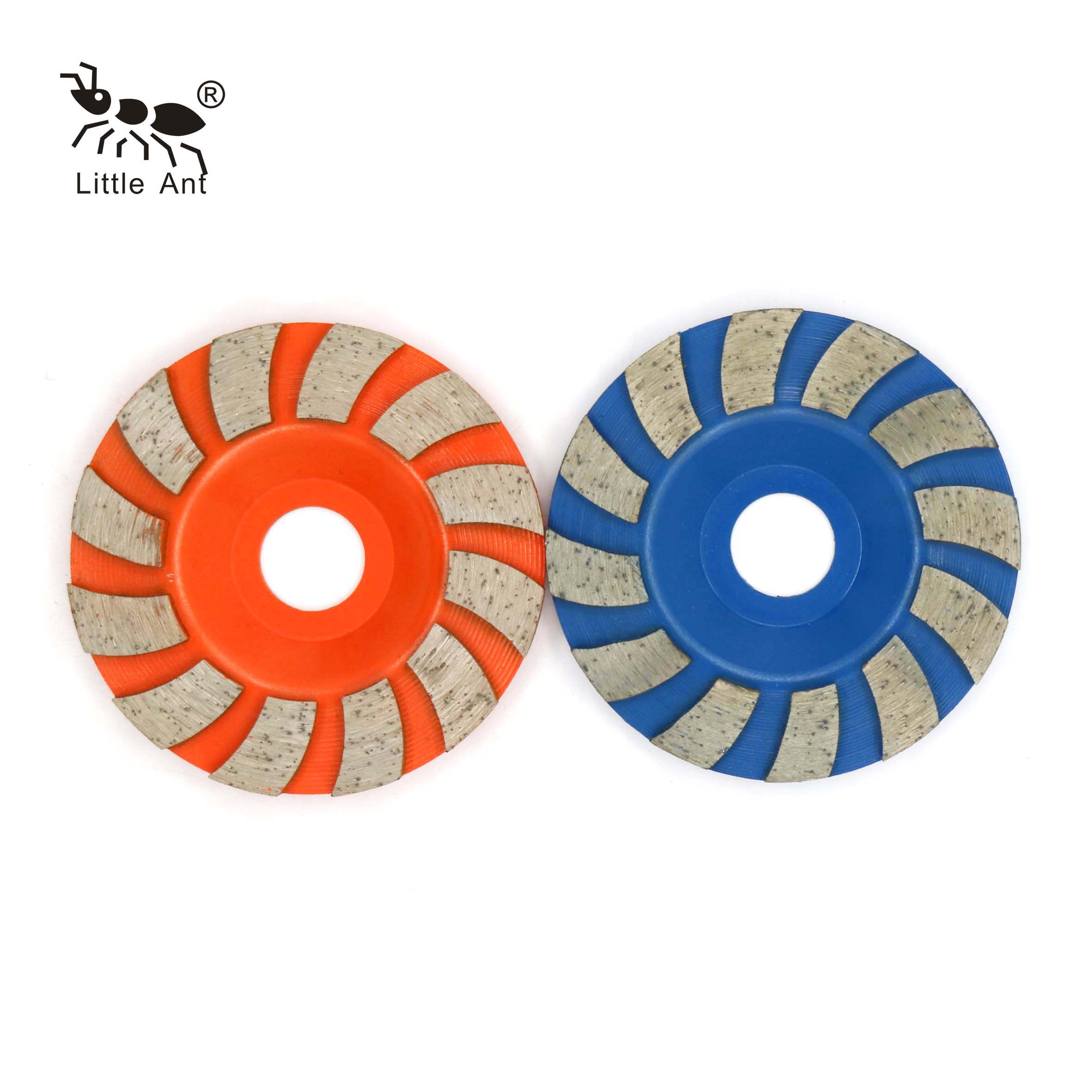 پرفروش ترین باند فلزی رنگ شده الماس چرخ سنگ زنی بتن برای سنگ زنی بتن و سنگ.