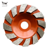 پرفروش ترین باند فلزی رنگ شده الماس چرخ سنگ زنی بتن برای سنگ زنی بتن و سنگ.