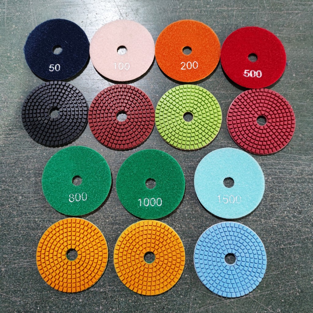 قالب مورچه کوچک قالب 4 اینچ لنت های صیقلی مرطوب برای سنگ مرمر Terrazzo سنگ گرانیت کمتر گرد و غبار وضوح بالا