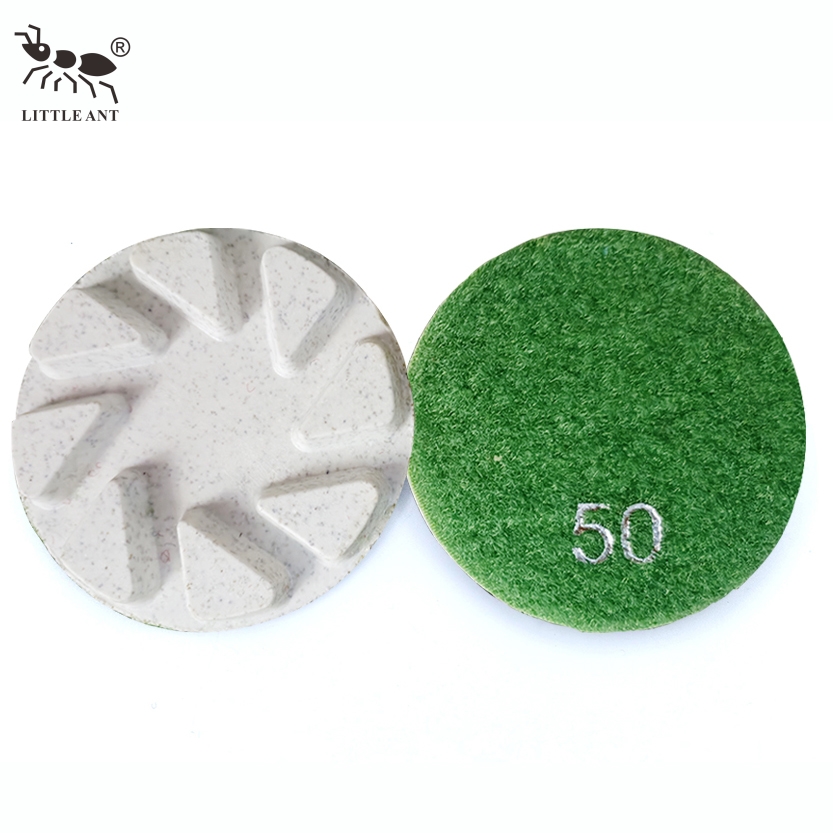 پد صیقلی کف رزین با دستگاه صیقل سنگین 3 اینچ سنگ مرمر Terrazzo کوارتز