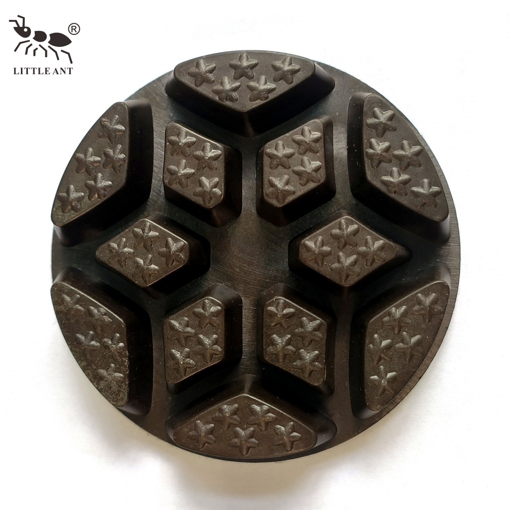 پد پولیش کف بتنی LITTLE ANT NEW 3 اینچی Bumblebee Flame Star Diamond